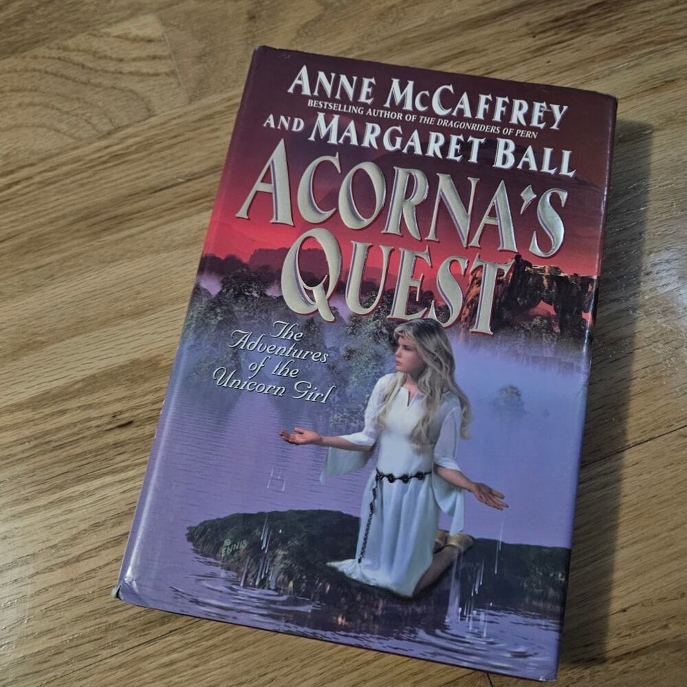 Acorna's Quest by Anne McCaffrey and Margaret Ball ~ HarperPrism Hardcover